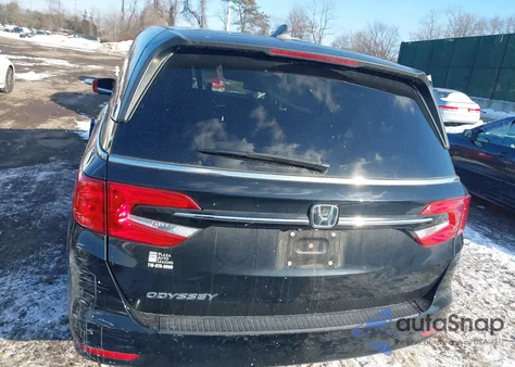 2021 Honda Odyssey Ex-L from USA, damaged, VIN 5FNRL6H77MB004699